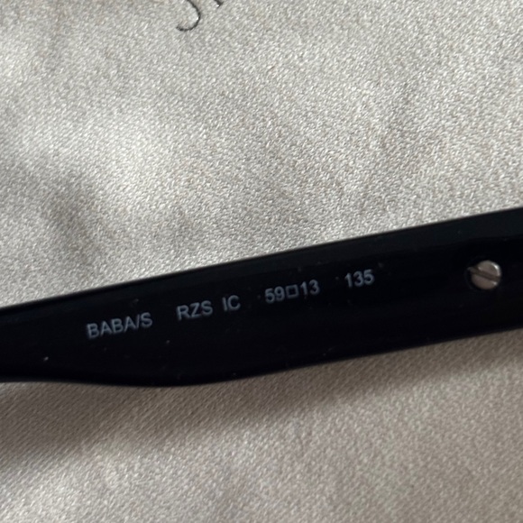 Jimmy Choo Women's Baba/S Palladium/Grey Mirror Silver - Picture 8 of 9